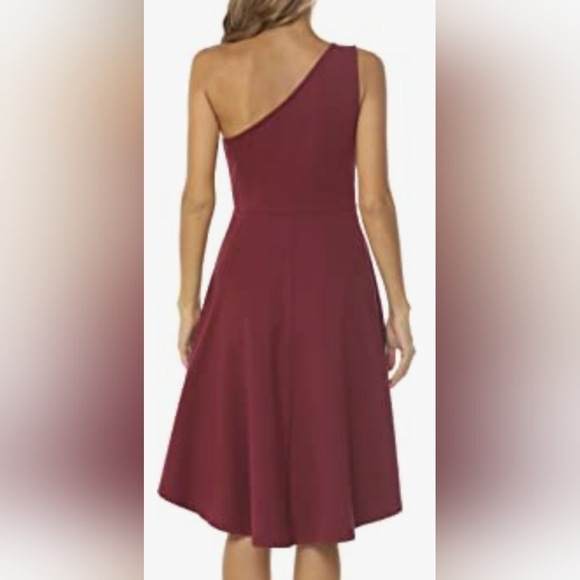 Sarah Mathews One Shoulder Dress - Picture 3 of 5